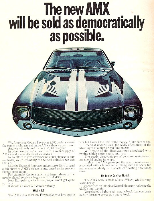 1968 AMC AMX 1